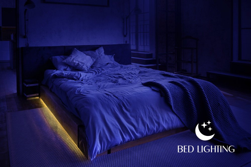 bed lighting led set led bettbeleuchtung mit sensor megadeal wasserbetten
